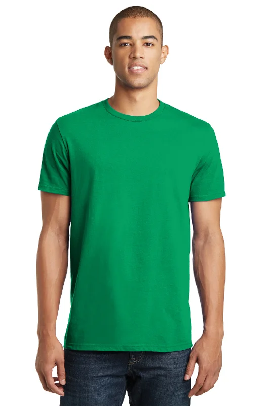 stylish short sleeve graphic tee -District Mens The Concert Short Sleeve Crewneck T-Shirt - Kelly Green