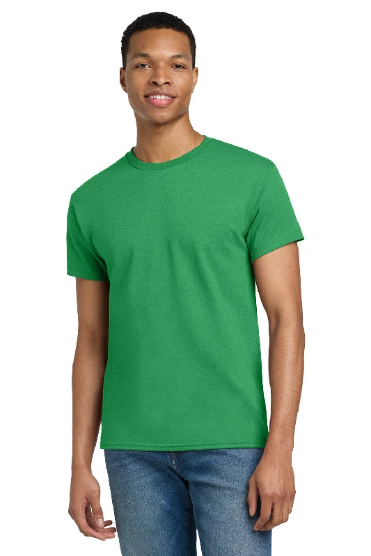 short sleeve polo shirt -Gildan Mens Ultra Short Sleeve Crewneck T-Shirt - Irish Green