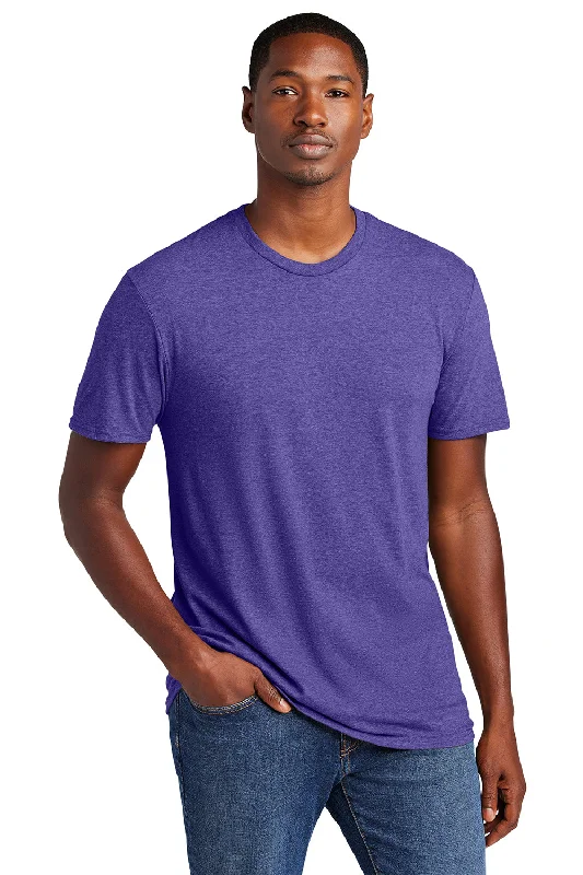 cool short sleeve t-shirt designs -District Mens Very Important Short Sleeve Crewneck T-Shirt - Heather Purple