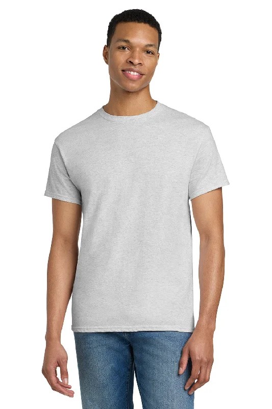 printed short sleeve t-shirt -Gildan Mens Ultra Short Sleeve Crewneck T-Shirt - Ash Grey