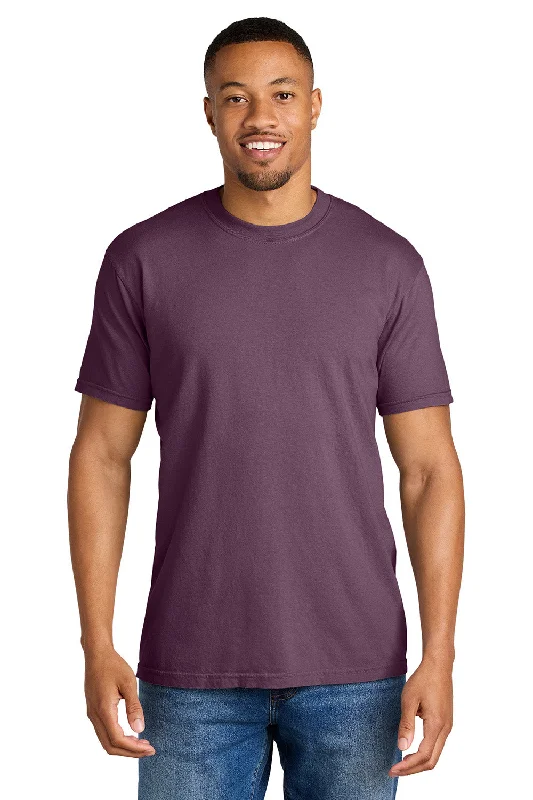 short sleeve top for hot summer days -Comfort Colors Mens Short Sleeve Crewneck T-Shirt - Berry