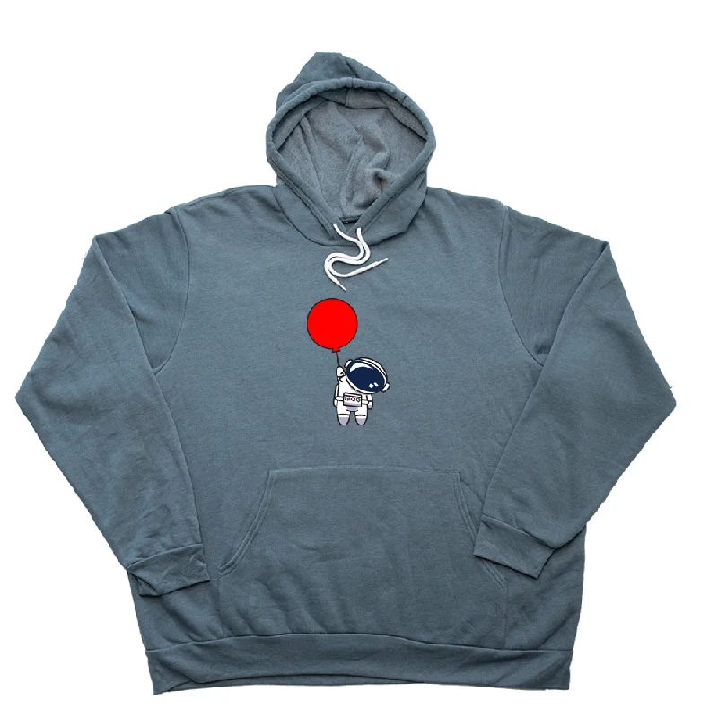 hoodie with bold, statement colors -Balloon Astronaut Giant Hoodie