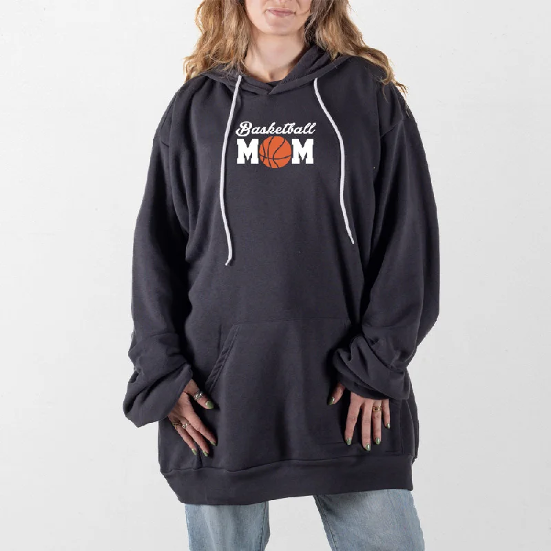 hoodie for stylish cold-weather wear -Basketball Mom Giant Hoodie