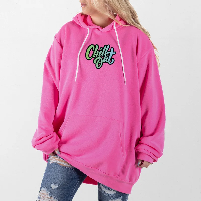 hoodie for hiking and adventure -Chill Out Giant Hoodie