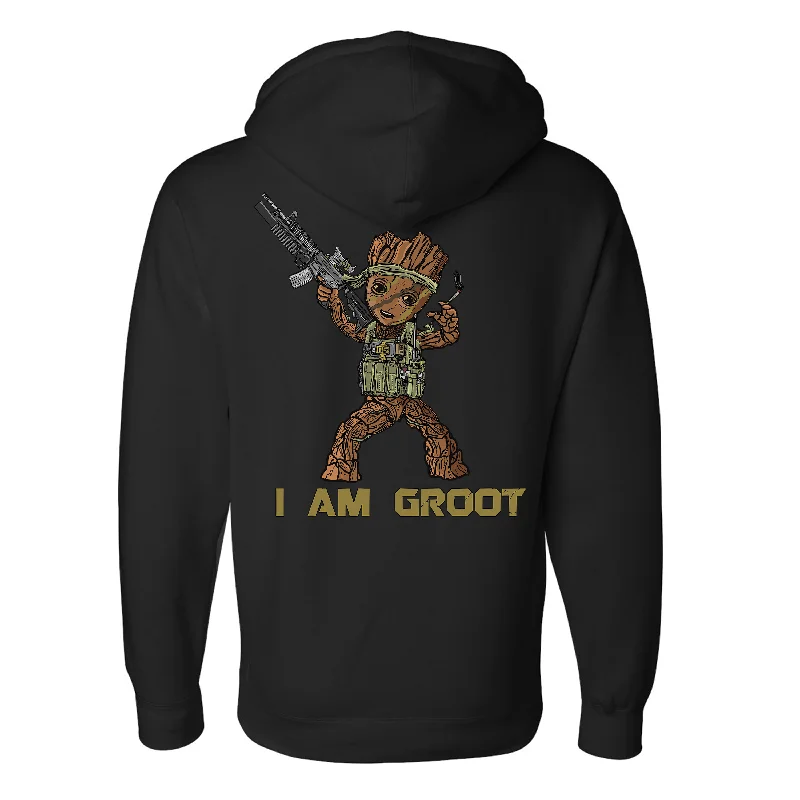 hoodie for fashion-forward men -I Am Groot Hoodie