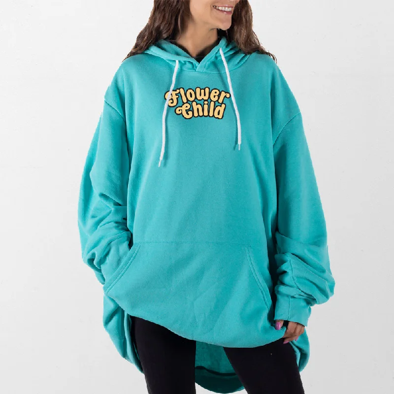 hoodie with intricate patterns -Flower Child Giant Hoodie