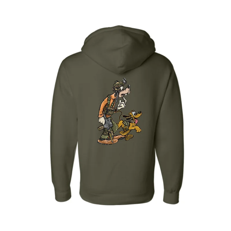 hoodie with relaxed fit for comfort -Goon Toon Hoodie