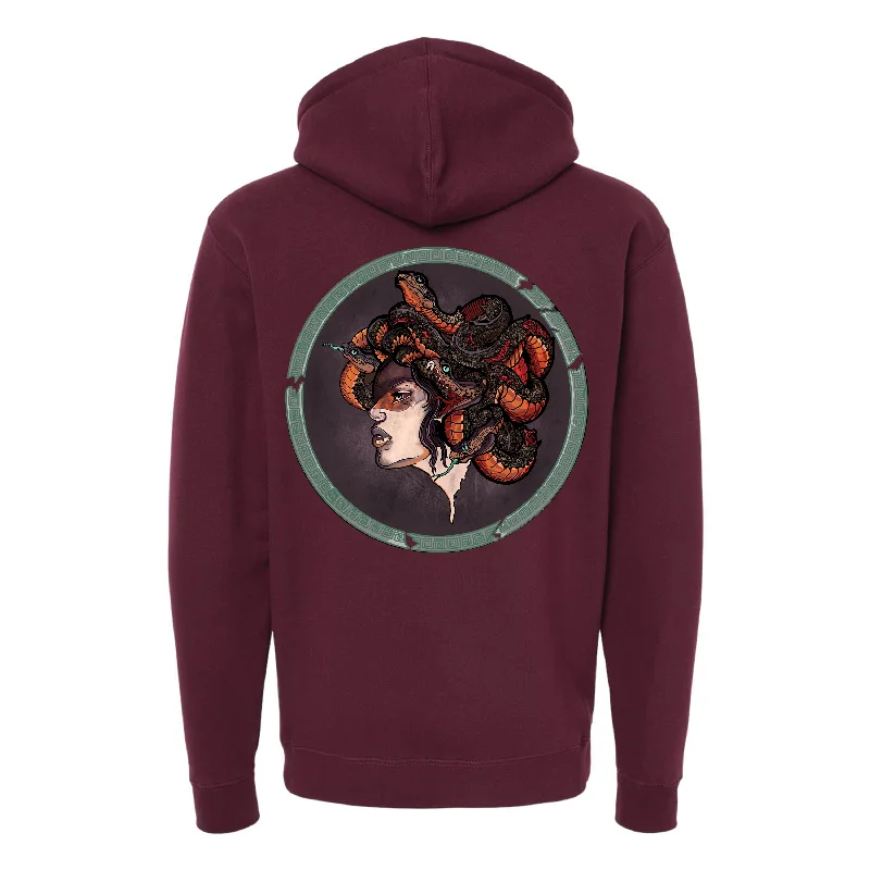 hoodie with high-end design -Medusa Hoodie