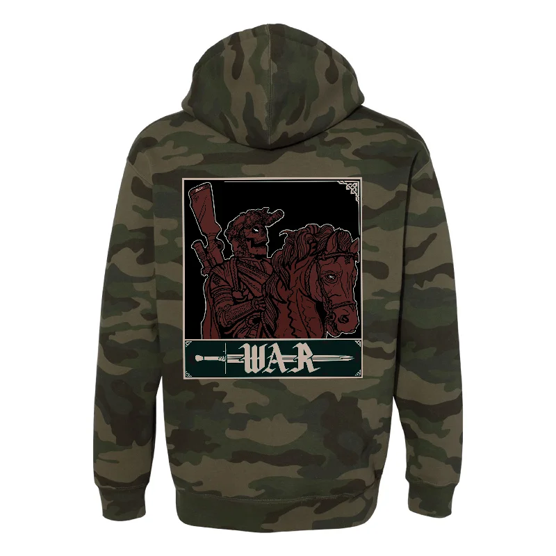 hoodie for trendy athletic wear -War Hoodie