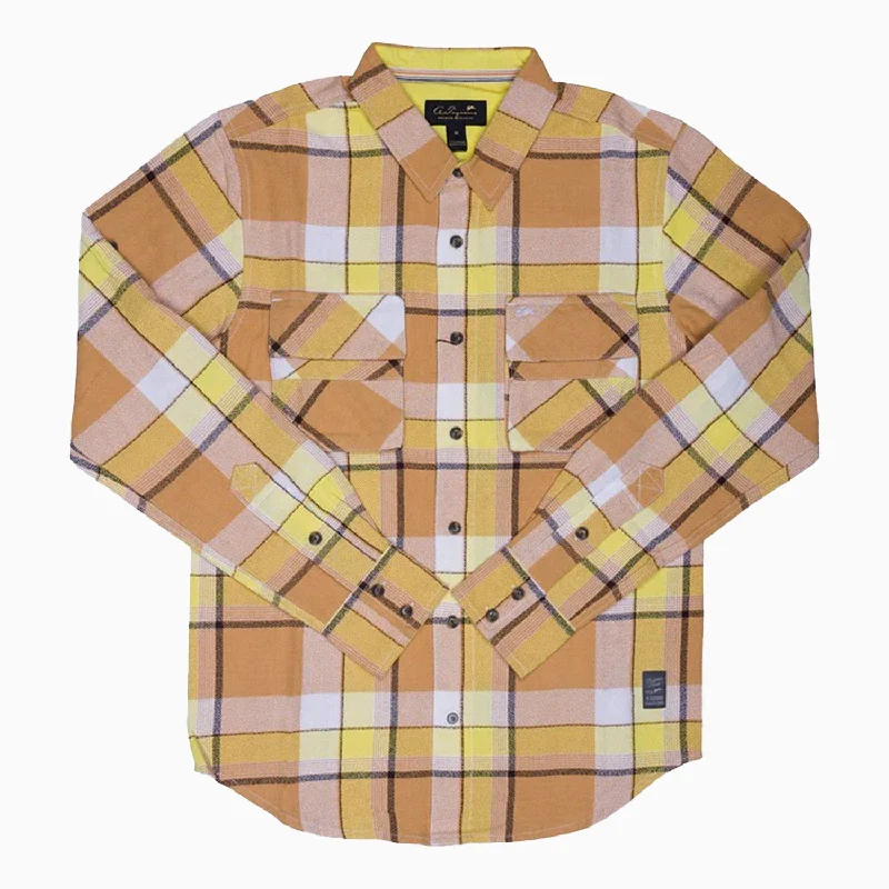 breathable short sleeve t-shirt for men -Men's Stockton Plaid Shirt