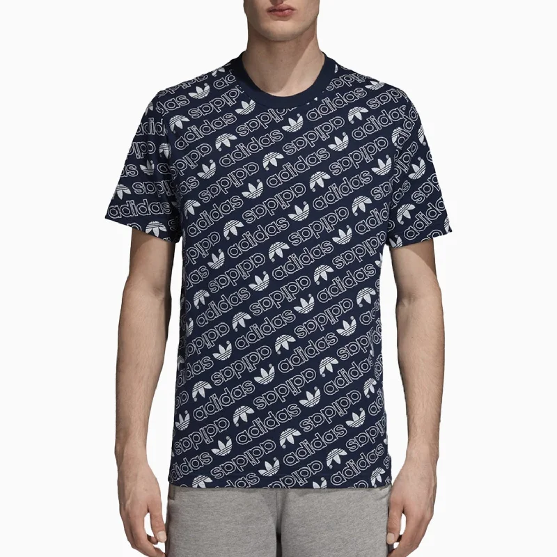 premium short sleeve t-shirt -Men's Originals Adidas Performance - Monogram Logo T-shirt