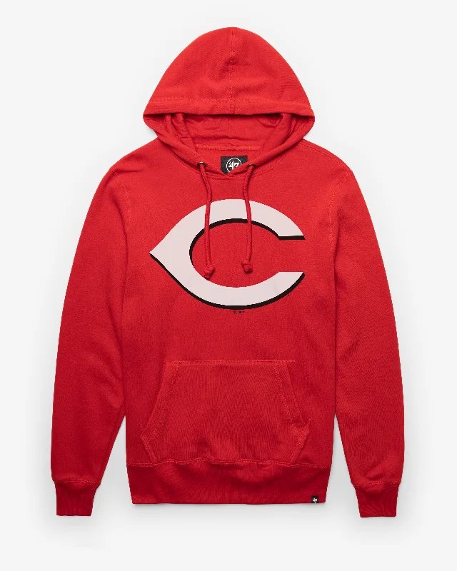 hoodie with cozy, soft texture -CINCINNATI REDS IMPRINT '47 HEADLINE HOOD