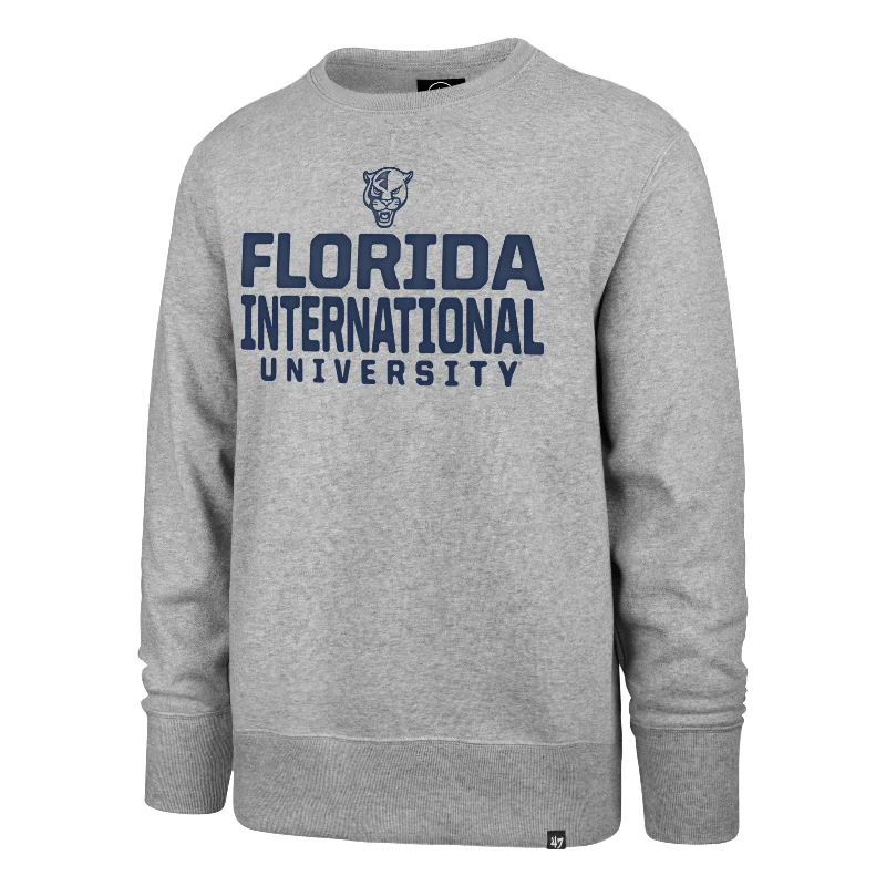 hoodie with graphic art for men -FIU PANTHERS HONOR ROLL '47 HEADLINE CREW