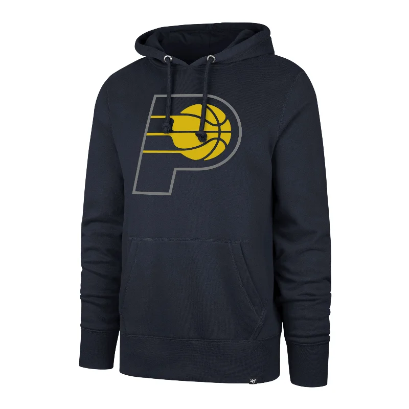 hoodie with unique print designs -INDIANA PACERS IMPRINT '47 HEADLINE HOOD