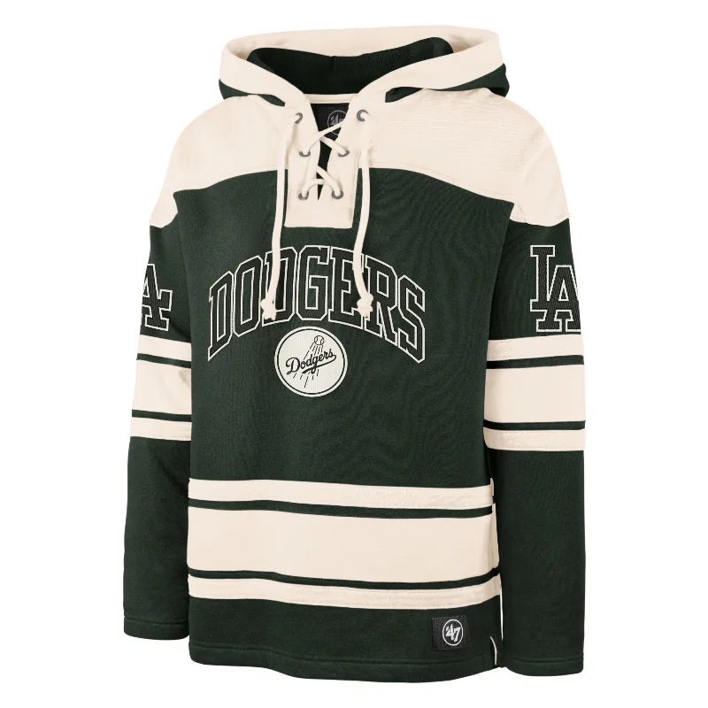 hoodie with a modern, sporty feel -LOS ANGELES DODGERS DARK FIRE SUPERIOR '47 LACER HOOD