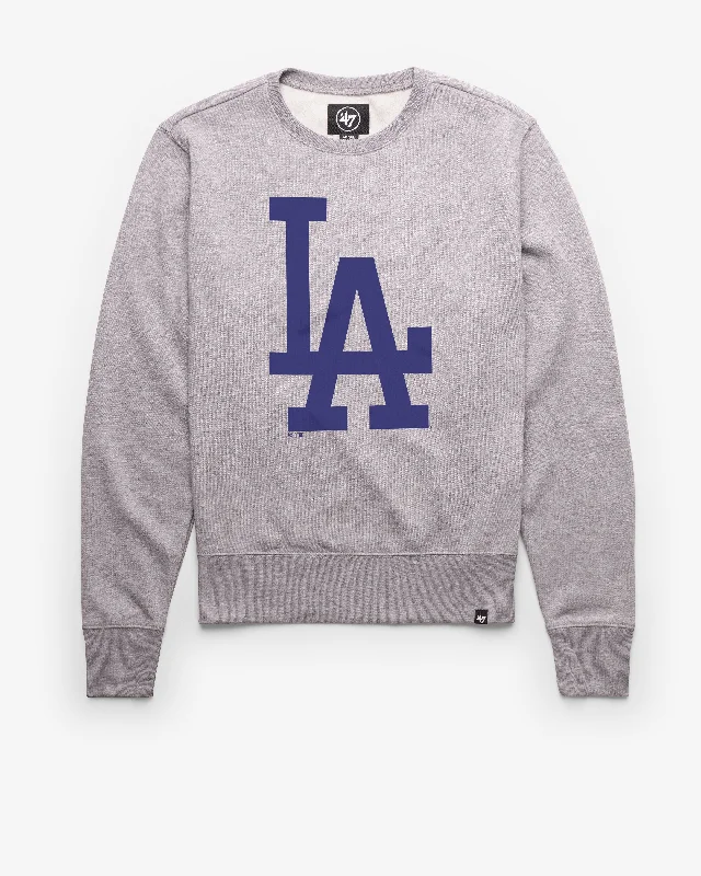 trendy oversized hoodie for men -LOS ANGELES DODGERS IMPRINT '47 HEADLINE CREW