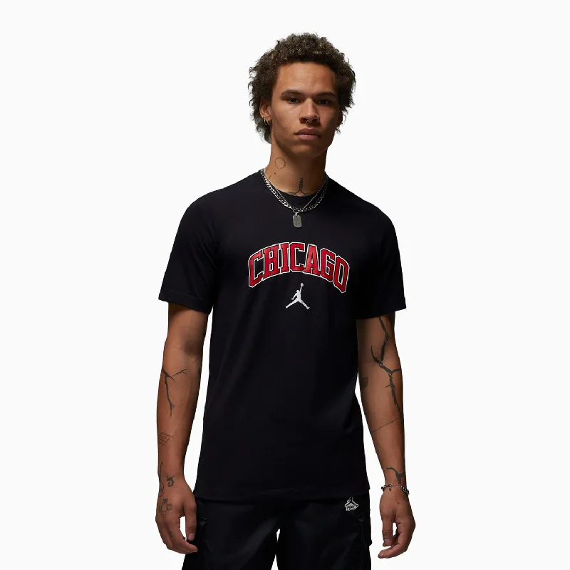 stylish short sleeve graphic tee -Men's Jordan Chicago T Shirt