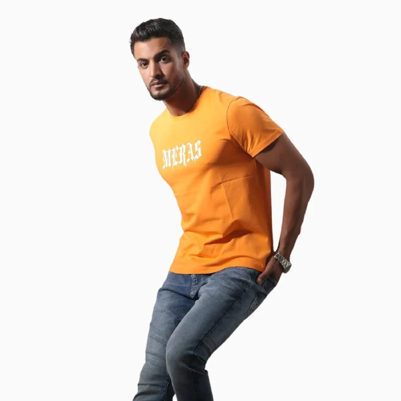 summer-ready graphic short sleeve t-shirt -Men's Crew Neck Short Sleeve T Shirt