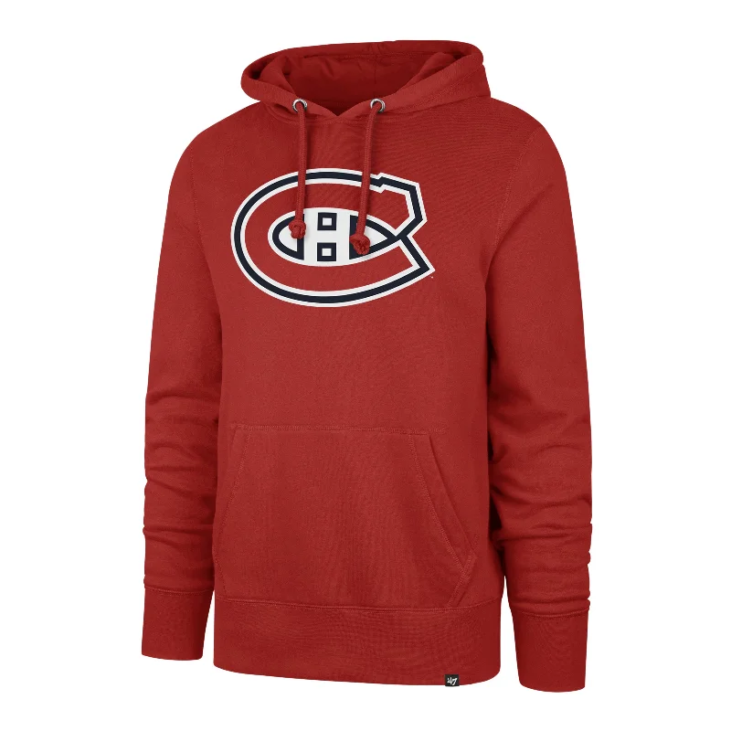 hoodie with a relaxed, oversized fit -MONTREAL CANADIENS IMPRINT '47 HEADLINE HOOD