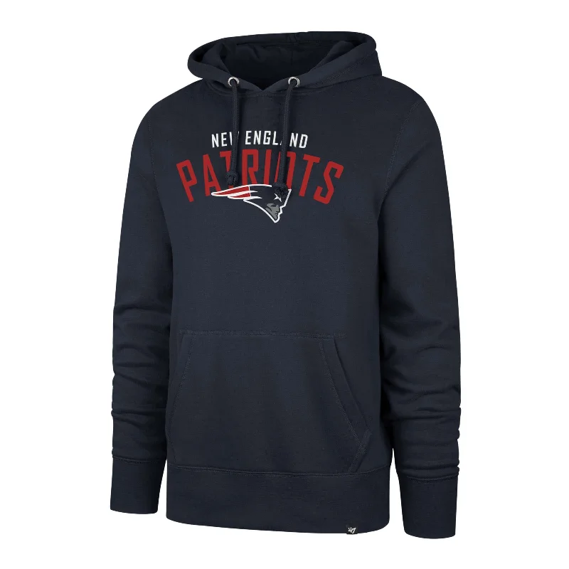 hoodie with artistic prints for men -NEW ENGLAND PATRIOTS OUTRUSH '47 HEADLINE HOOD