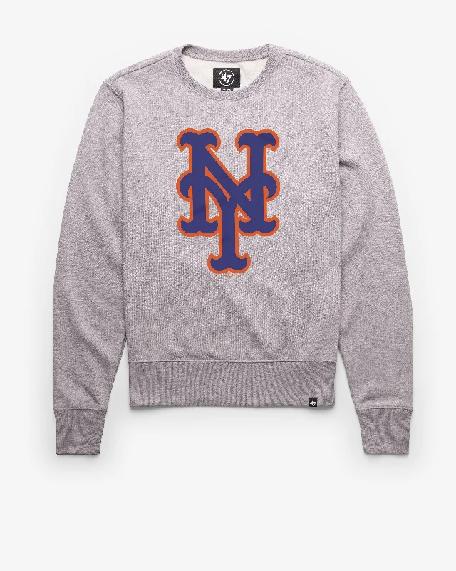 hoodie with modern athletic fit -NEW YORK METS IMPRINT '47 HEADLINE CREW