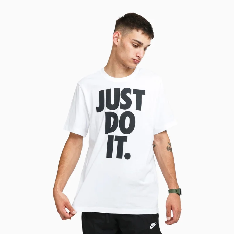 short sleeve workout t-shirt for women -Men's Nike Sportswear Just Do It T Shirt