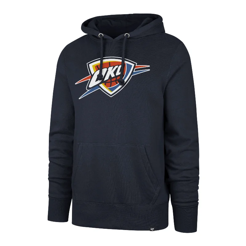 hoodie for layering in winter -OKLAHOMA CITY THUNDER IMPRINT '47 HEADLINE HOOD