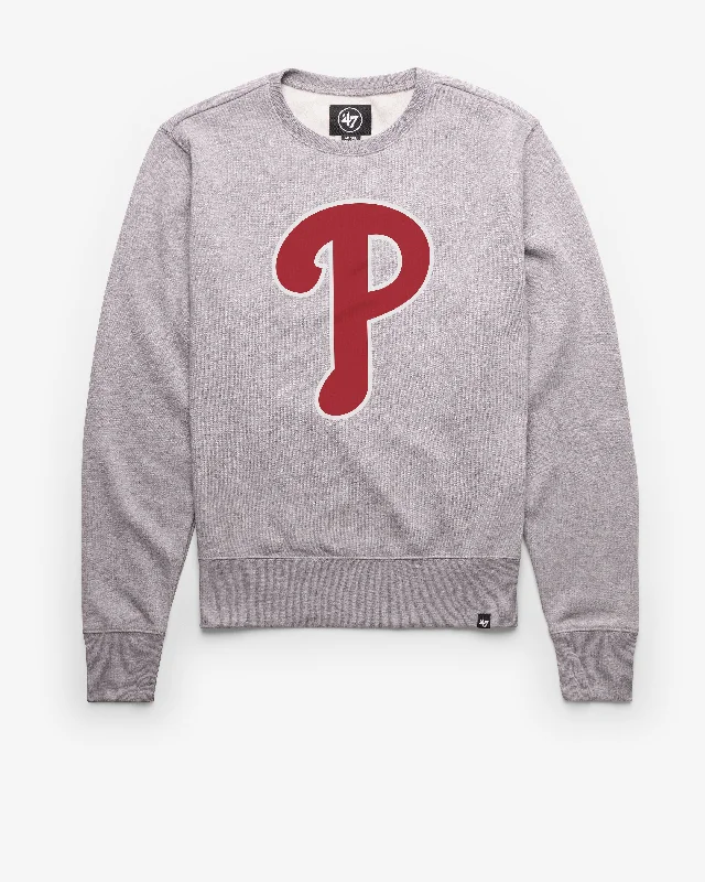 hoodie for a casual-chic look -PHILADELPHIA PHILLIES IMPRINT '47 HEADLINE CREW