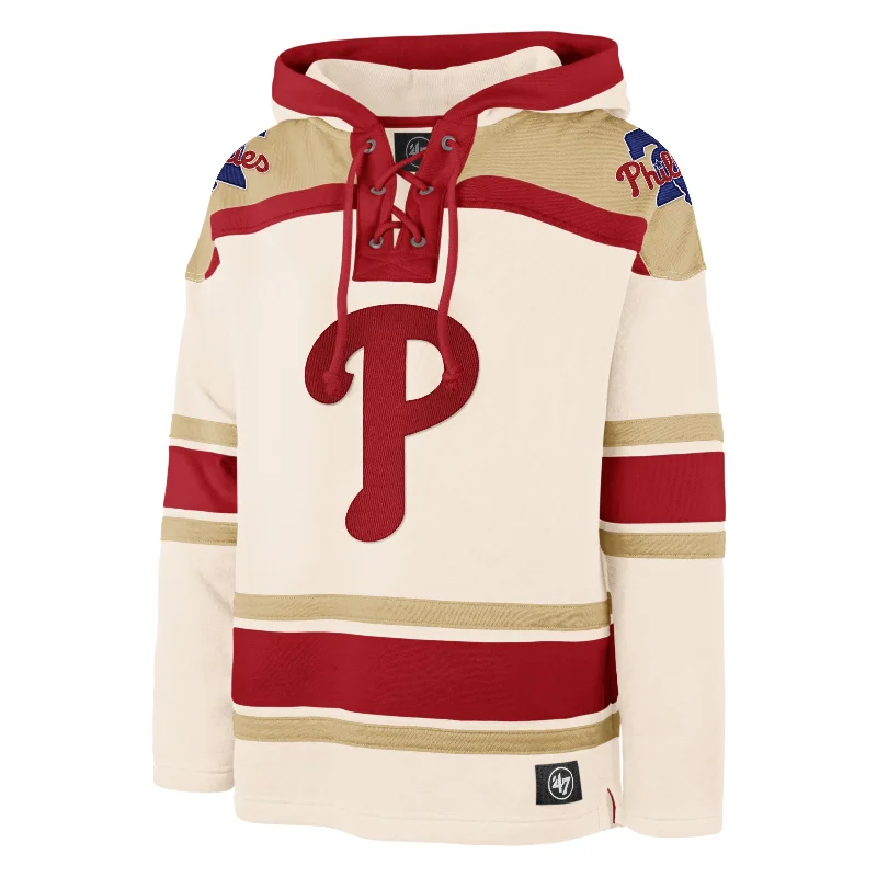 hoodie for outdoor adventures in style -PHILADELPHIA PHILLIES SUPERIOR '47 LACER HOOD