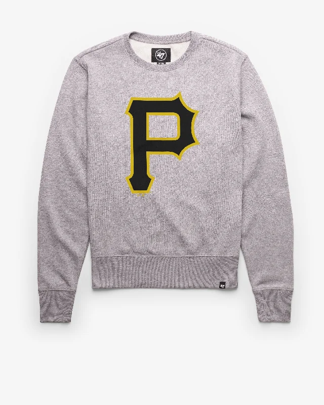 hoodie with side slits for comfort -PITTSBURGH PIRATES IMPRINT '47 HEADLINE CREW