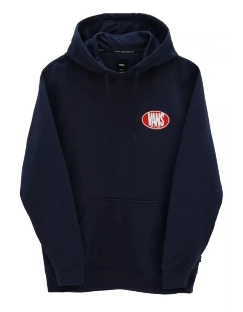 hoodie with relaxed, cool vibe -Vans Retro Oval Pullover