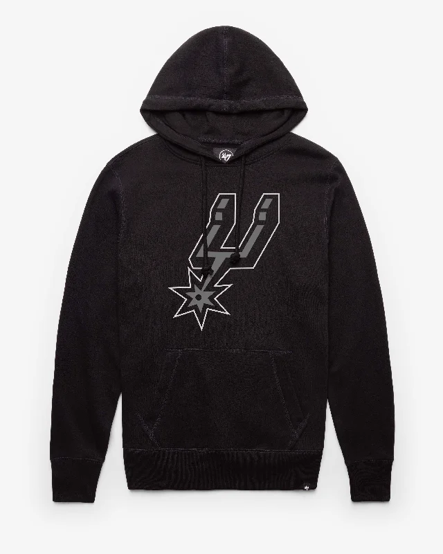 hoodie with clean and simple design -SAN ANTONIO SPURS IMPRINT '47 HEADLINE HOOD