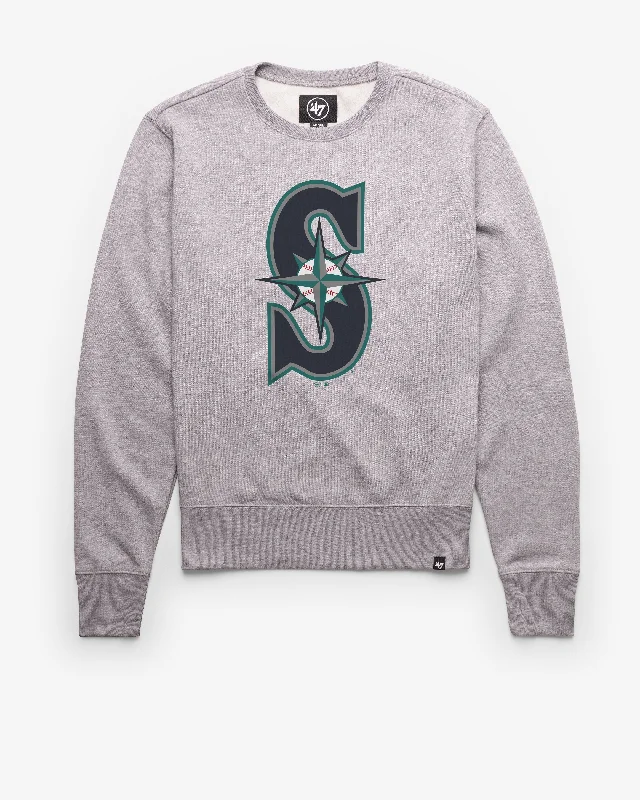 hoodie with light, breathable fabric -SEATTLE MARINERS IMPRINT '47 HEADLINE CREW