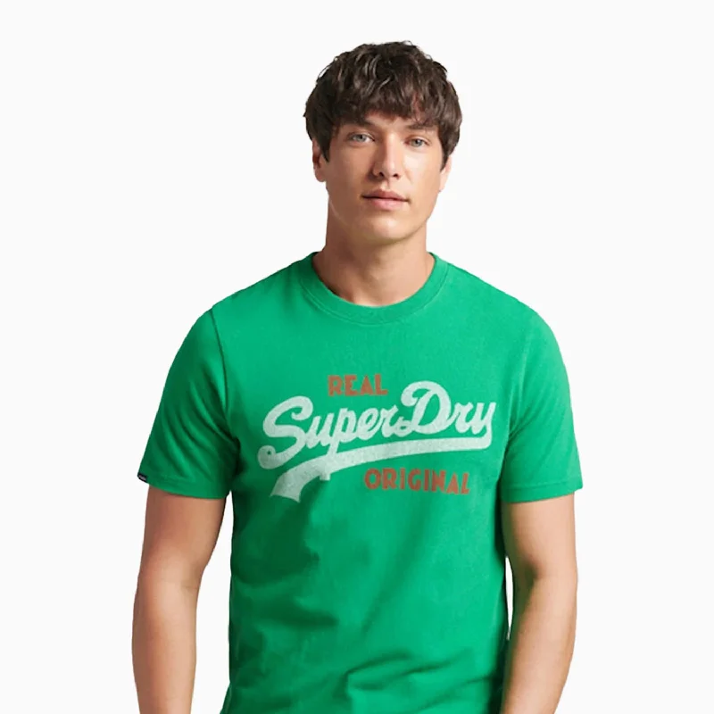 simple and elegant short sleeve t-shirt -Men's Vintage Logo Soda Pop T Shirt