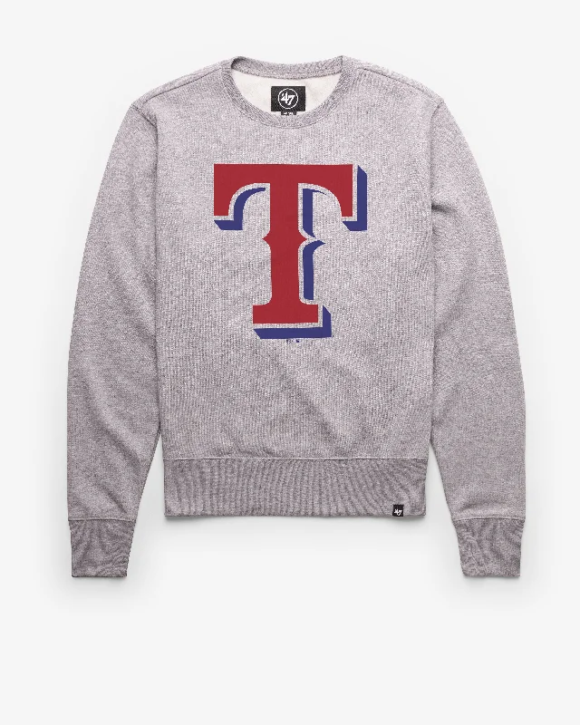 hoodie for post-workout comfort -TEXAS RANGERS IMPRINT '47 HEADLINE CREW