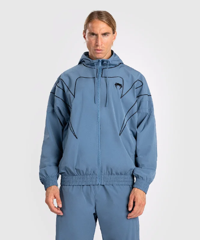 quilted jacket for cold weather-Venum Attack 90 Tracksuit Jacket - Blue/Black