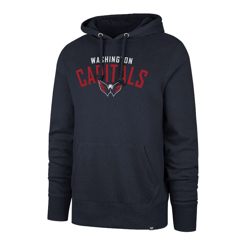 hoodie with soft cotton fabric -WASHINGTON CAPITALS OUTRUSH '47 HEADLINE HOOD