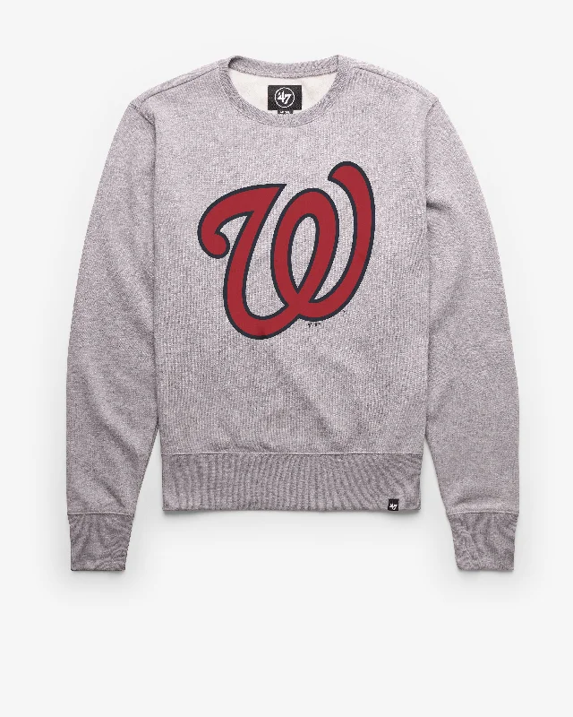 hoodie with custom print -WASHINGTON NATIONALS IMPRINT '47 HEADLINE CREW