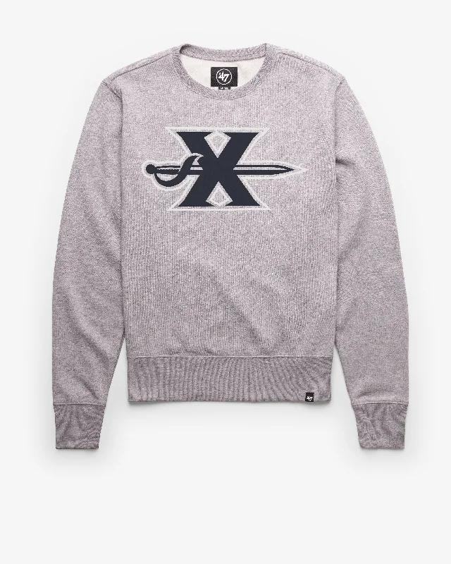 hoodie with cool fleece material -XAVIER MUSKETEERS IMPRINT '47 HEADLINE CREW