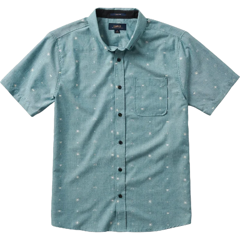 comfortable cotton short sleeve shirt -Men's Scholar Oxford Short Sleeve Woven