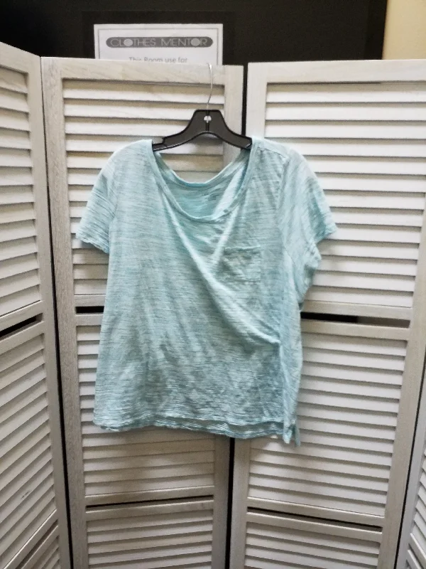 trendy short sleeve athletic shirt -Top Short Sleeve Basic By Lane Bryant  Size: 2x