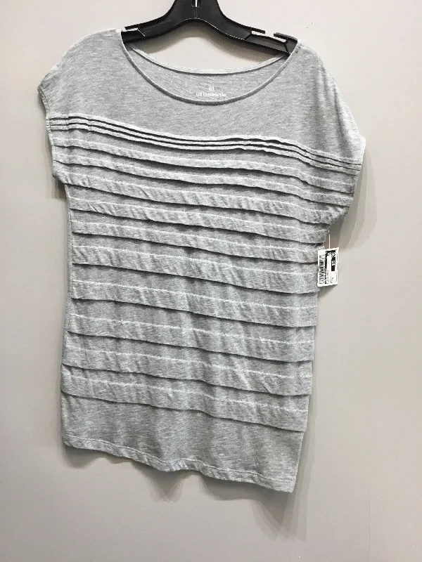 casual short sleeve shirts -Top Short Sleeve Basic By Liz Claiborne  Size: S