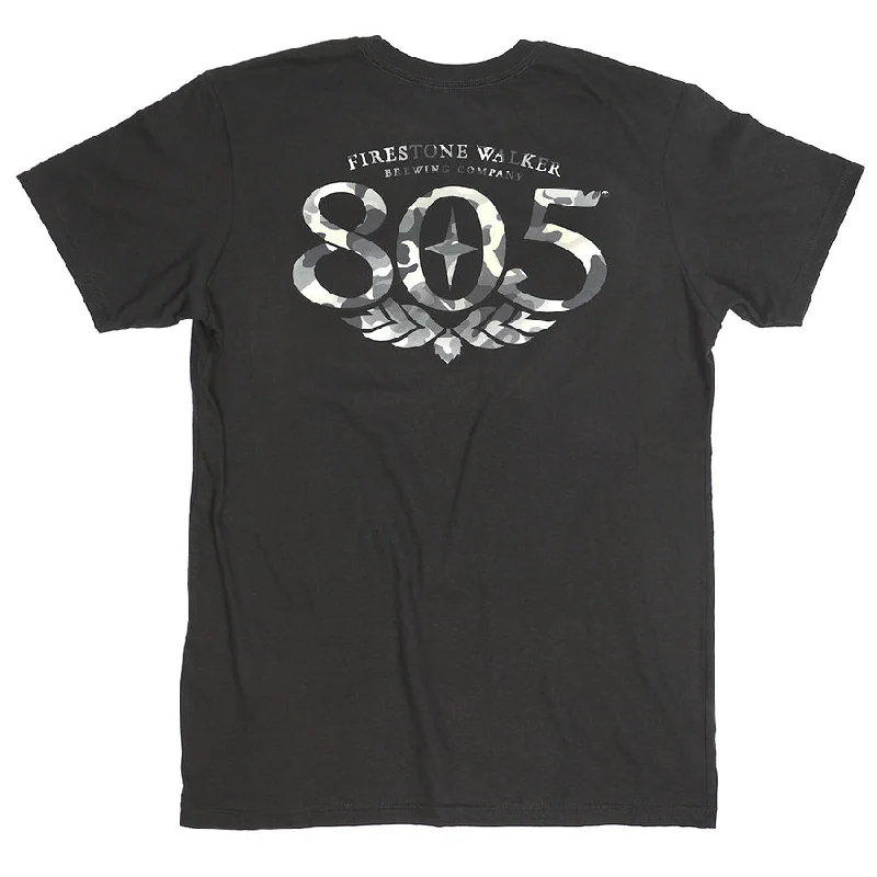 short sleeve t-shirt for layering -805 Premier Original S/S Tee - Black/Camo