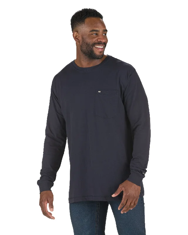 chic short sleeve t-shirt -Berne Performance Long Sleeve Pocket Tee - Mens