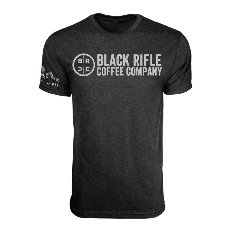 sporty short sleeve t-shirt -BRCC Company Logo T-Shirt - Black