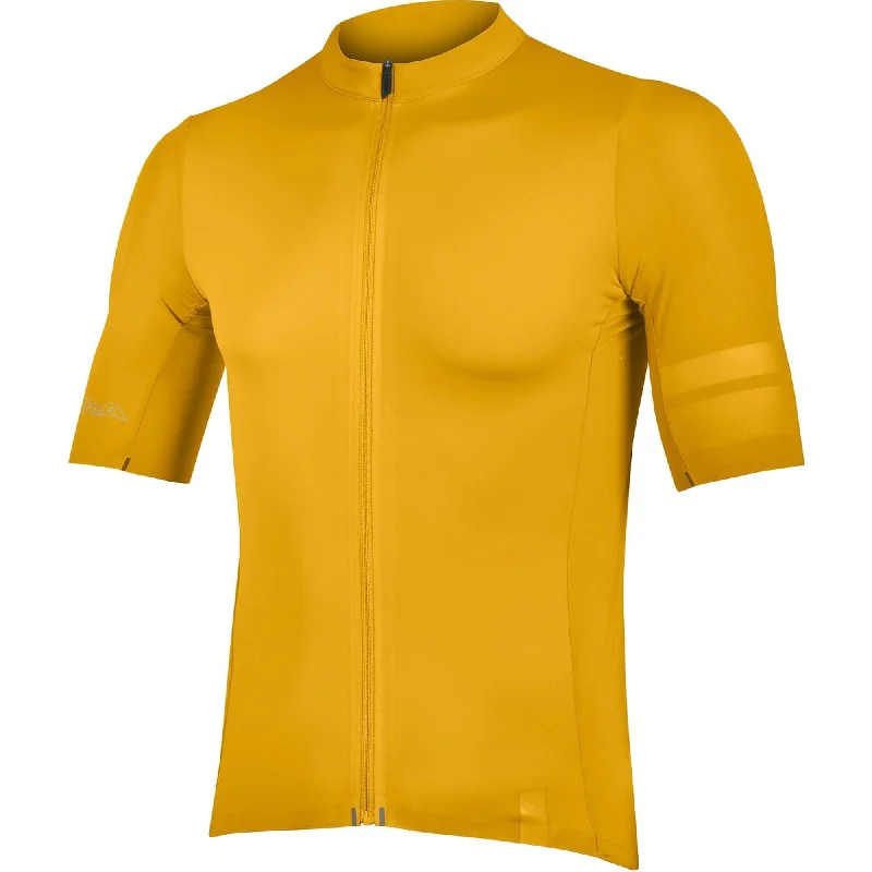 durable short sleeve t-shirt for men -Endura Pro SL Short Sleeve Mens Cycling Jersey - Yellow