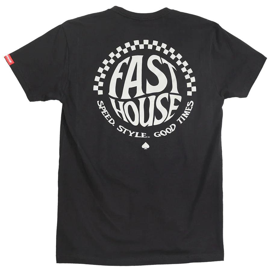 lightweight short sleeve t-shirt -Fast Spade SS Tee - Black