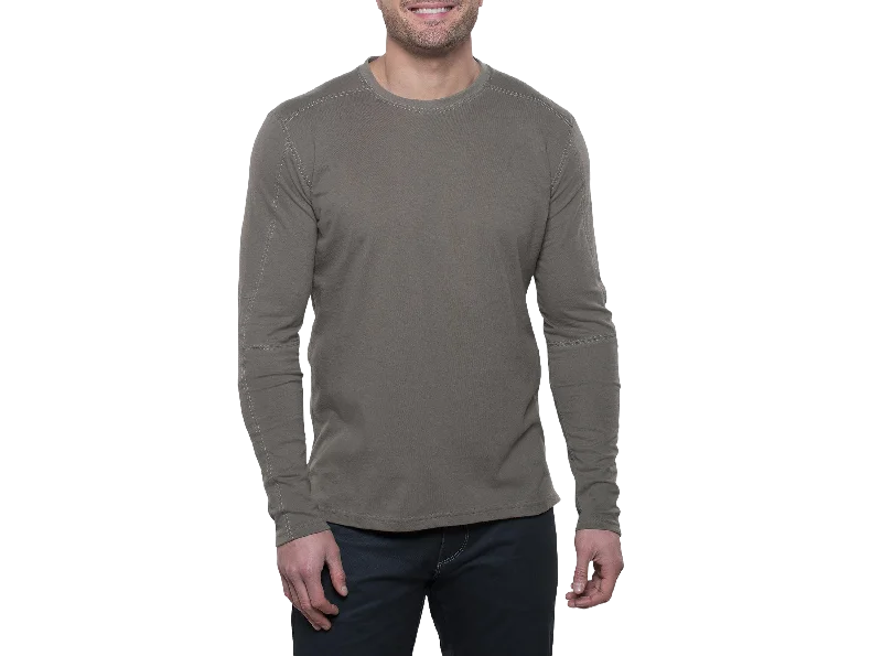 short sleeve t-shirt for running activities -Kuhl Bravado Long Sleeve - Mens