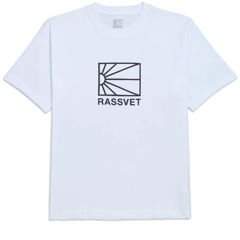 short sleeve shirt for running -Rassvet Logo T-Shirt - White