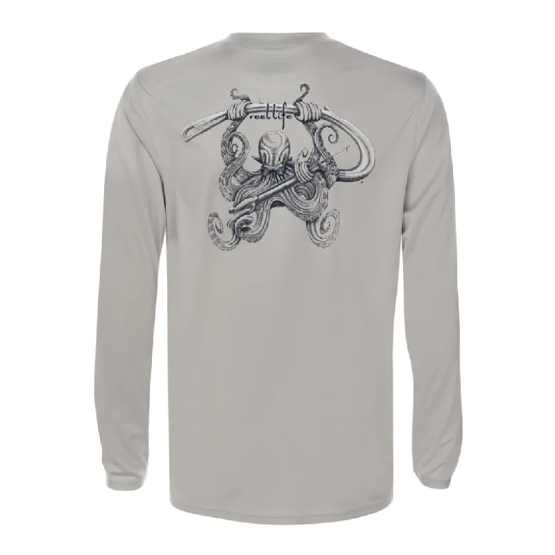 short sleeve t-shirt for gym -Driftwood Long Sleeve UV